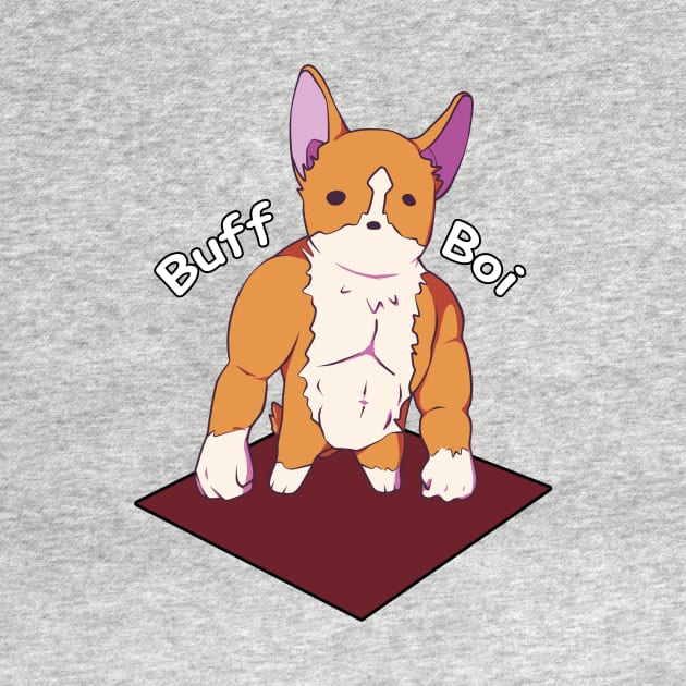 Buff Corgi by Grumpysheep